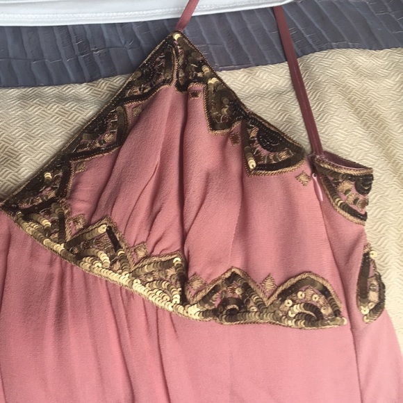 Fabulous Pink Temperley  London Silk Dress Size 6 - Picture 5 of 6
